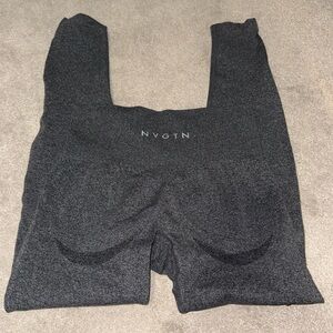 Black Speckled Lift Seamless Leggings small